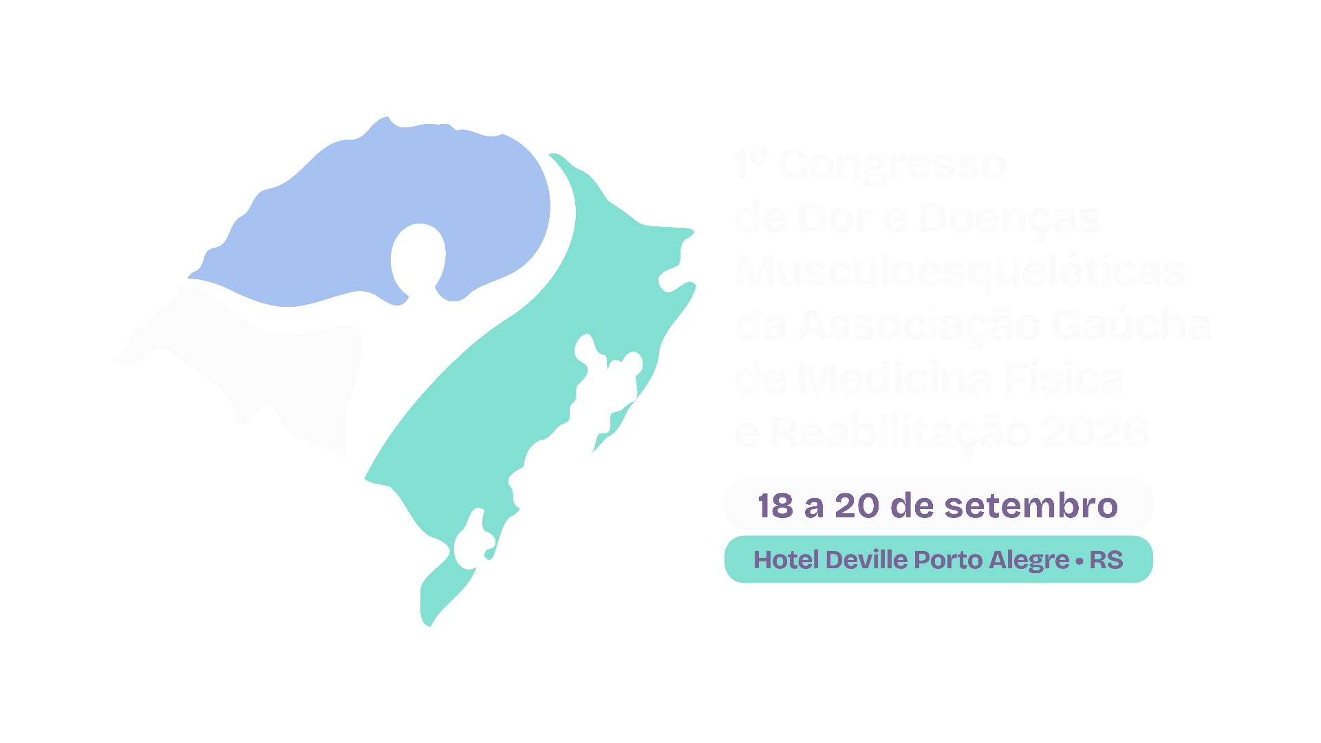 1º Congresso Gaúcho de Dor — 18 a 20 de setembro, Porto Alegre